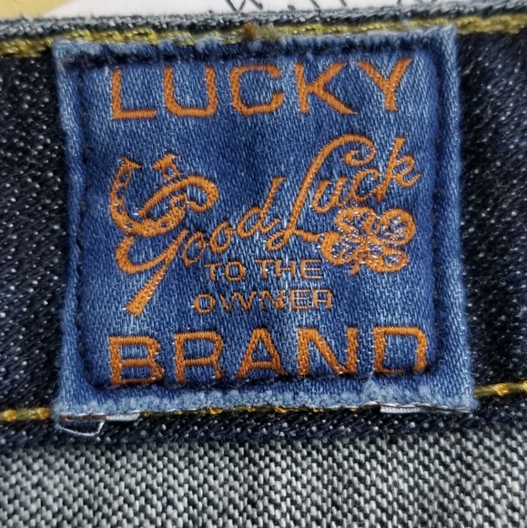 Lucky brand crop jeans  sz10 - Picture 4 of 6
